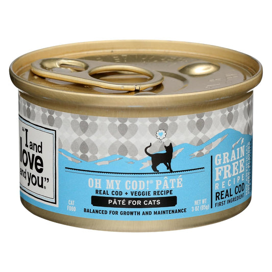 I-AND-LOVE-AND-YOU,-Cat-Food-Can-Cod-Pate,-3-Ounce--350