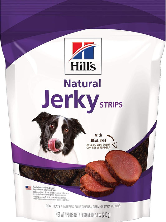 Hill's-Natural-Jerky-Strips-Dog-Treats,-Beef,-7.1-oz.-Bag---2543