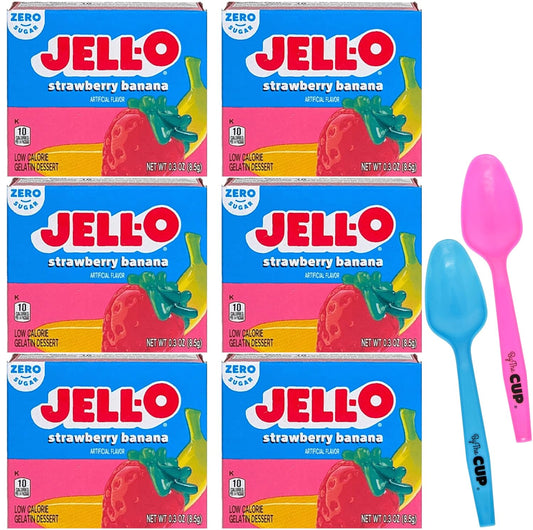 Zero-Sugar-Strawberry-Banana-Jell-O,-0.3-oz-19