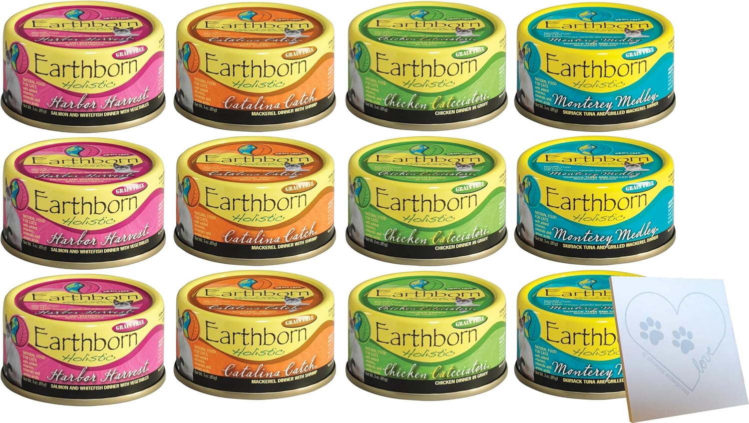 Earthborn-Holistic-Cat-Food-Variety-Pack---4-Flavors:-535