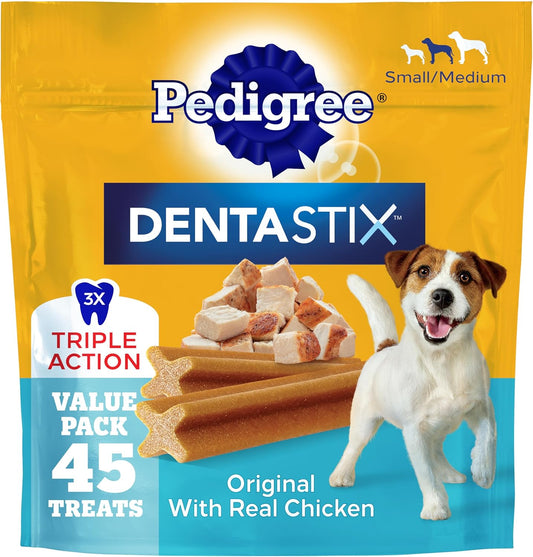 Pedigree-Dentastix-Small-&-Medium-Breed-Dog-Treats,-Original-with-Real-Dog-2864