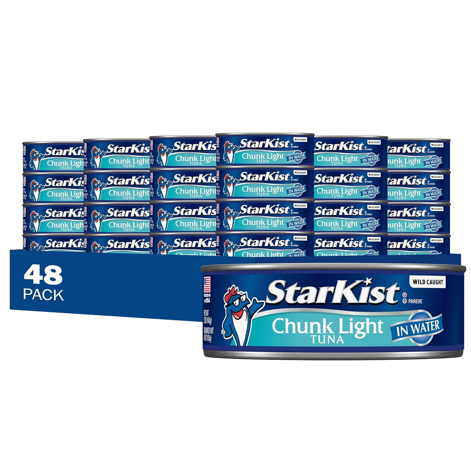 StarKist-Chunk-Light-Tuna-in-Water,-5oz-Canned-Tuna,-48-Pack-------825
