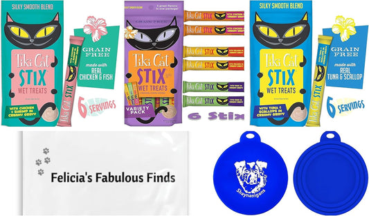 Tiki-Cat-Stix-Wet-Mousse-Single-Serve-Treats-Bundle:-Flavors,-3