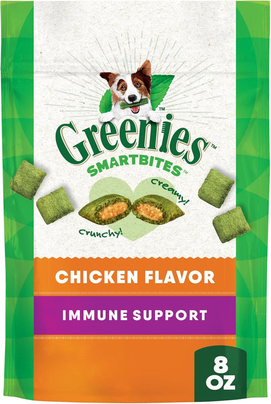 Greenies-Smartbites-Soft-Dog-Treats,-Dog-Immune-Support-Crunchy-&-Soft,-Flavor,-2537