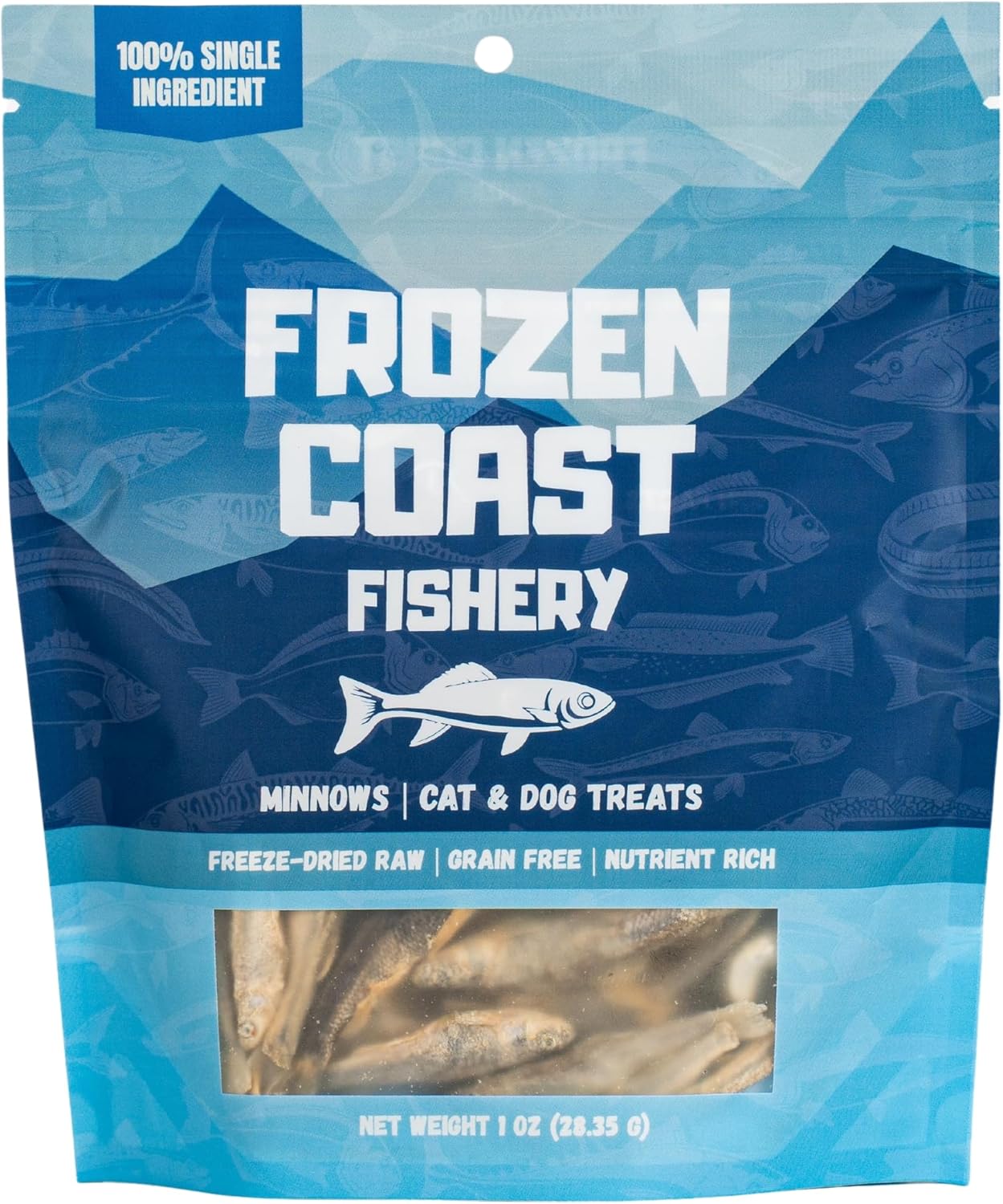 Frozen-Coast-Freeze-Dried-Minnows-Dog-and-Cat-Treats,-All-Natural-3