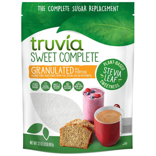 Truvia-Sweet-Complete-Zero-Calorie-Granulated-All-Purpose-Stevia-Leaf-Sweetener,-32-oz-Bag-----2292