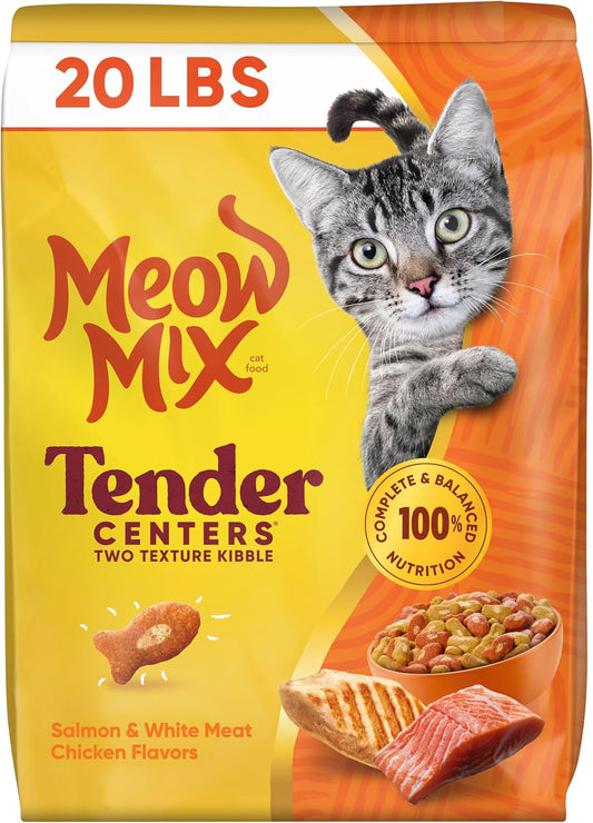 Meow-Mix-Tender-Centers,-Salmon-&-White-Meat-Chicken-Flavors,-Dry-Cat-Food,-1990