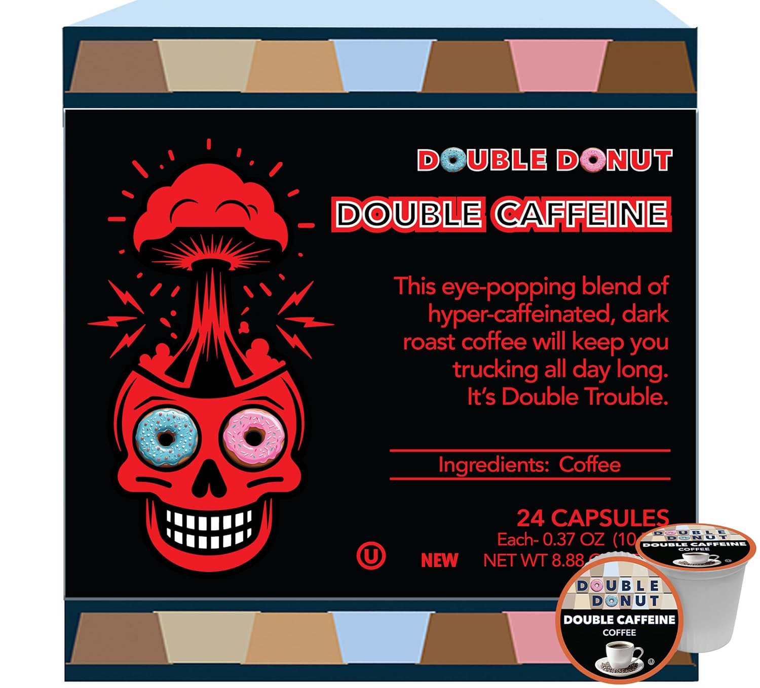 Double-Donut-Coffee-High-Caffeine-Coffee-Pods,-Extra-Strong-Double-Caffeine-Coffee-Cups-2424