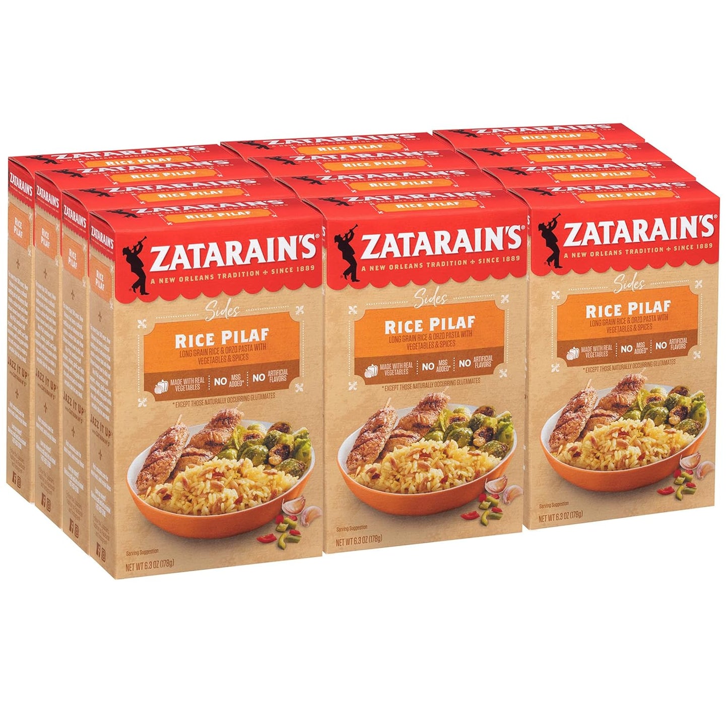 Zatarain's-Rice-Pilaf,-6.3-oz-(Pack-1143