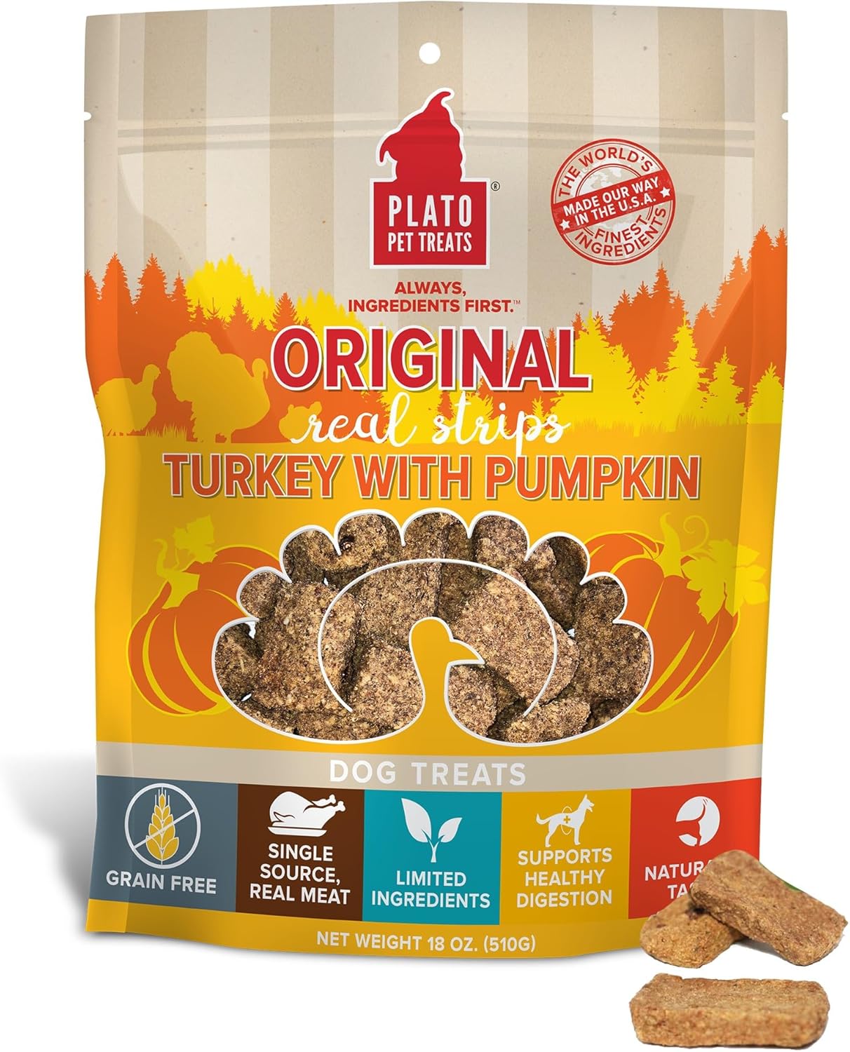 Original-Real-Strips-Turkey-&-Pumpkin-18oz,-Natural-3278