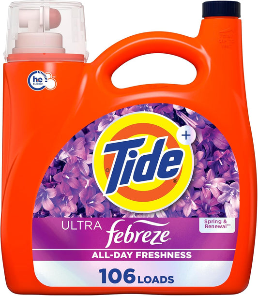 Tide-Plus-Febreze-Freshness-HE-Turbo-Clean-Liquid-Laundry-Detergent,-3704