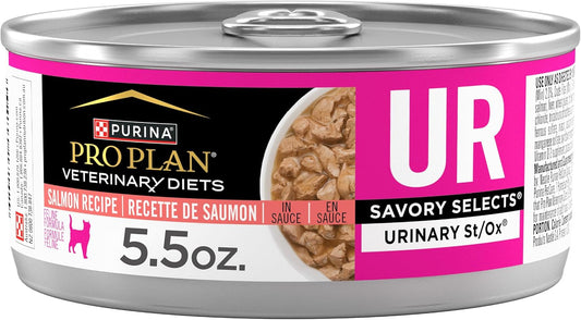 Purina-Pro-Plan-Veterinary-Diets-UR-Urinary-St/Ox-Savory-Selects-Feline-Formula-Salmon-1108