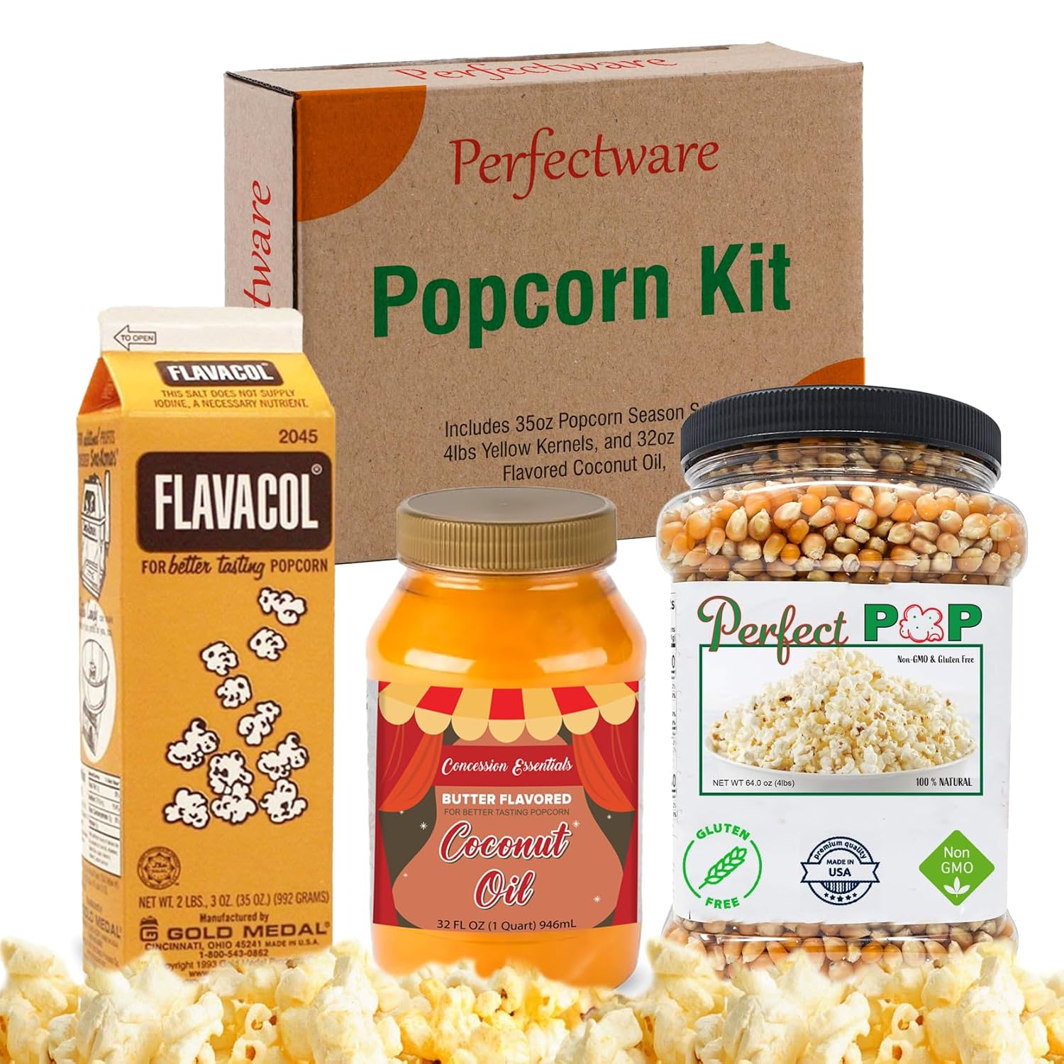 Perfectware-Popcorn-Kit--(Includes-35oz-Popcorn-Season-Salt,-4lbs-Yellow-Kernels,--and-32oz-Butter-Coconut-259