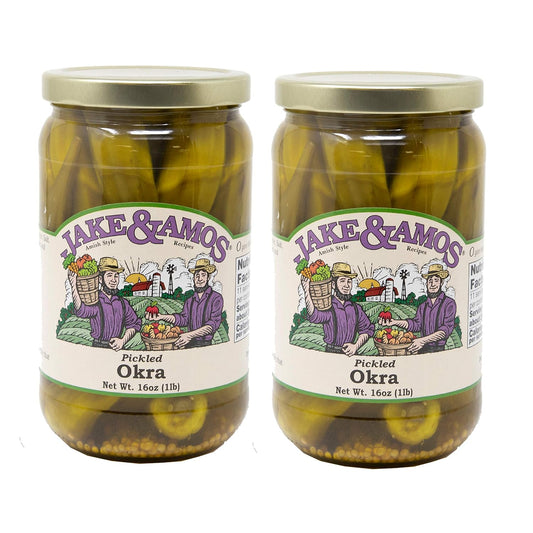 Pickled-Okra,-Jake-&-Amos,16-Ounce-(pack-of-2)-------442