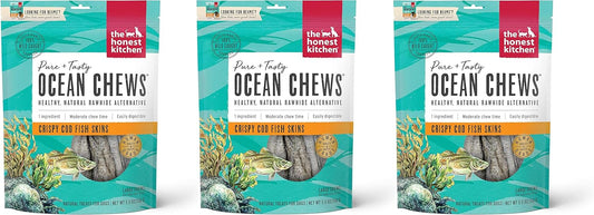 The-Honest-Kitchen-3-Pack-of-Crispy-Cod-Fish-Skins-Ocean-Single-Ingredient-1817