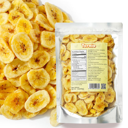 Ternio-Dried-Banana-Chips---1-lb/453g---Sweetened-Dehydrated-Banana-Flakes-Bulk-Dried-1797