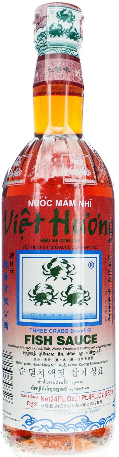 Three-Crabs-Brand-Fish-Sauce,-24-Ounce-Bottle-----------963