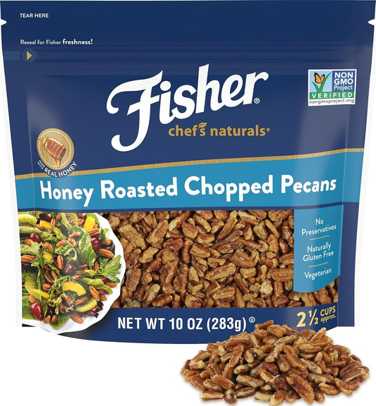 Fisher-Honey-Roasted-Chopped-Pecans,-10-oz,-Sweet-&-Salty-Candied--Nuts-|-Sweet-Salty-903