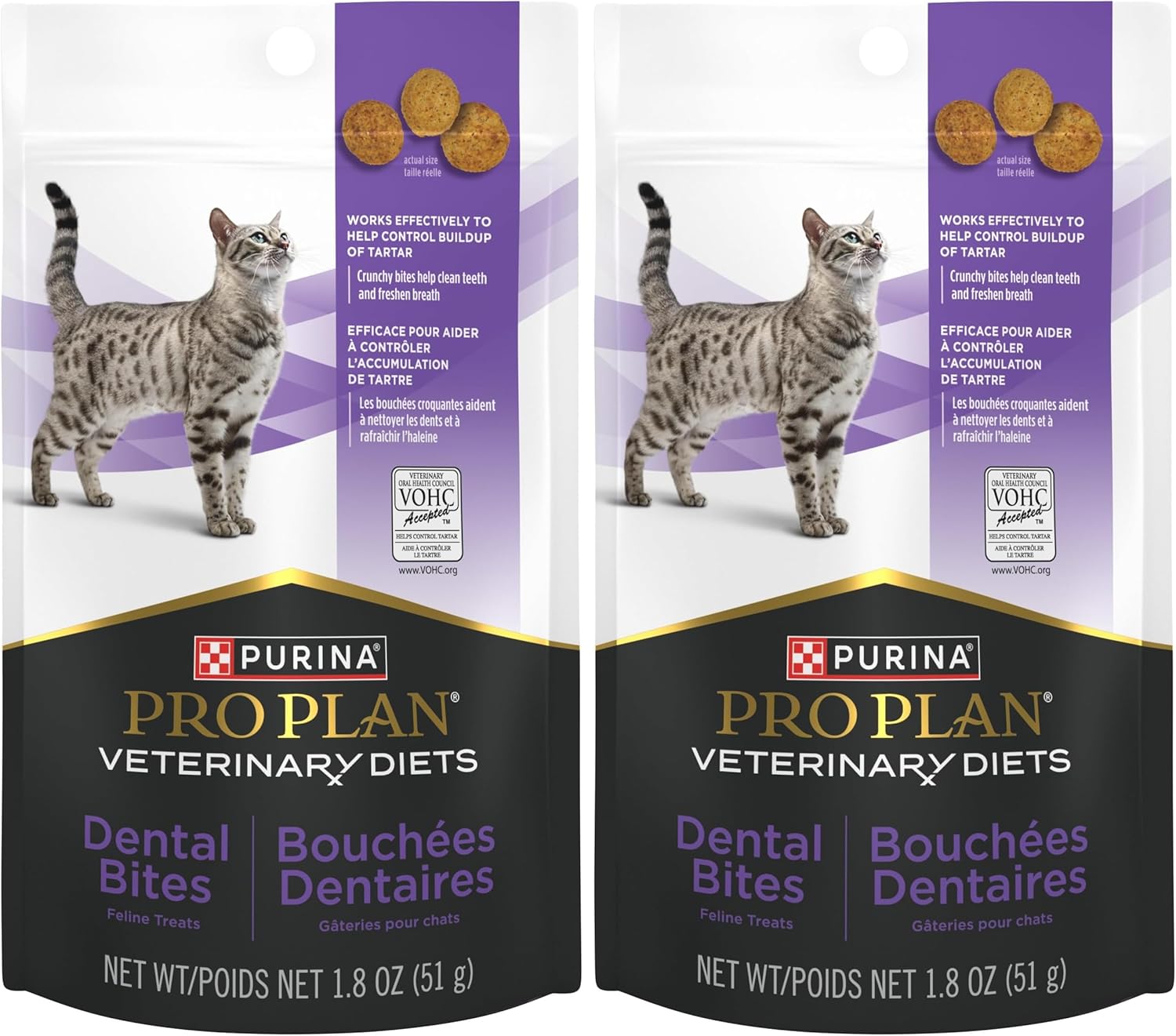 Pro-Plan-Veterinary-Diets-Purina-Dental-Bites-Cat-Treats---1.8-oz.-Pouch-(Pack-491