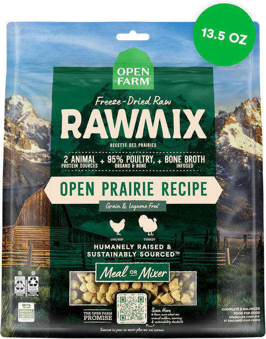 Open-Farm,-RawMix-Freeze-Dried-Raw-Morsels,-Dog-Food-Topper-&-Meal-Mixer,-1242
