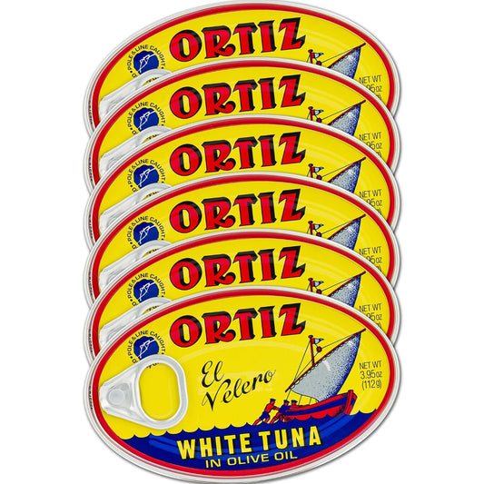 Ortiz-Tuna-in-Olive-Oil,-Kosher-3.95oz-Oval-Tin,-Bulk-Pack-of-6-607