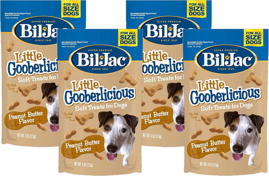 (4-Pack)-Bil-Jac-Little-Gooberlicious-Dog-Treats,-Peanut-2370