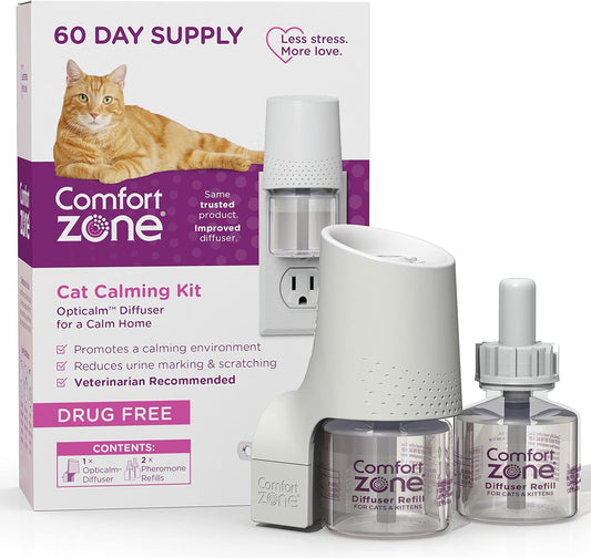 Comfort-Zone-Cat-Calming-1-Room-Bonus-Kit,-1-Diffuser-&-2-Refills-1545