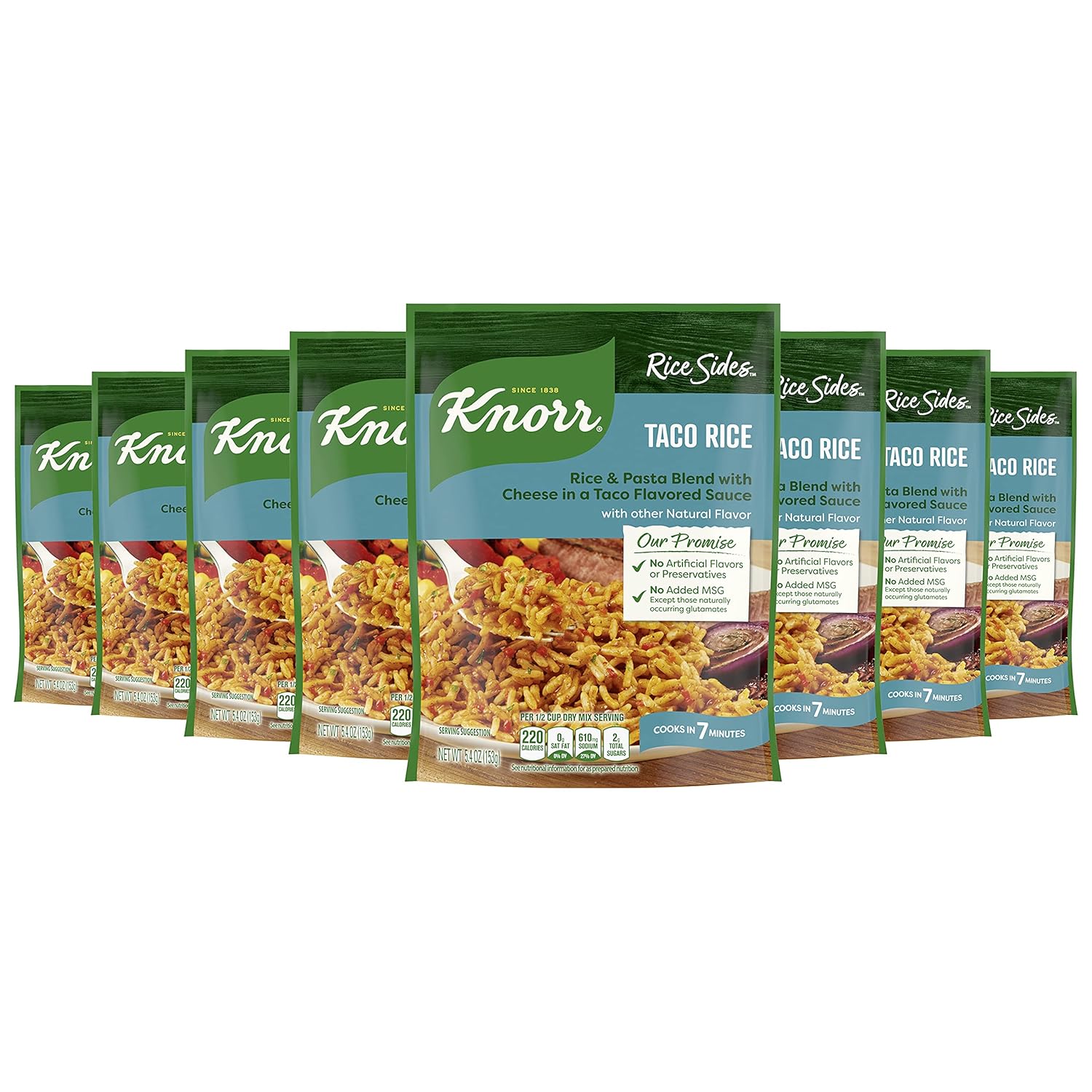 Knorr-Rice-Side-Dish,-Fiesta-Taco,-1986
