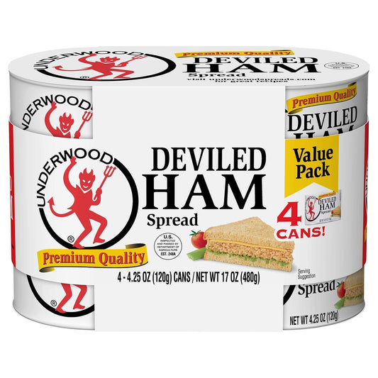 Underwood-Deviled-Ham-Spread,-4.25-Ounce-(Pack-of-4)---------836