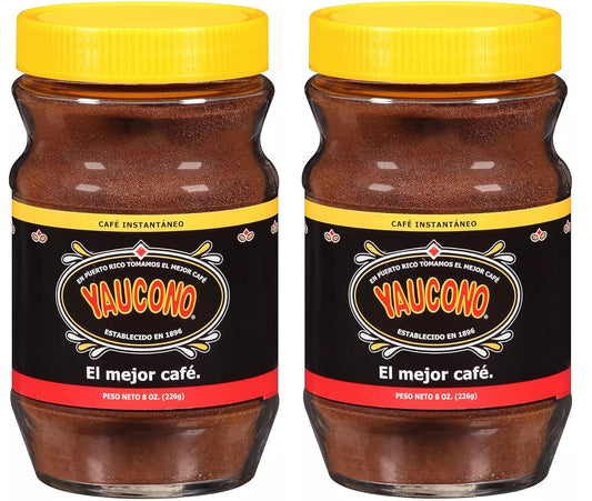 Yaucono-Café-instantáneo,-tostado-medio,-arábica,-de-Puerto-Rico,-tarro-de-8784