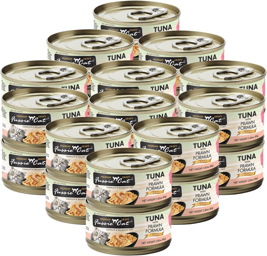 Fussie-Cat-Premium-in-Gravy-Wet-Cat-Food,-Bundle-Pack-with-Can-(Case-24)170