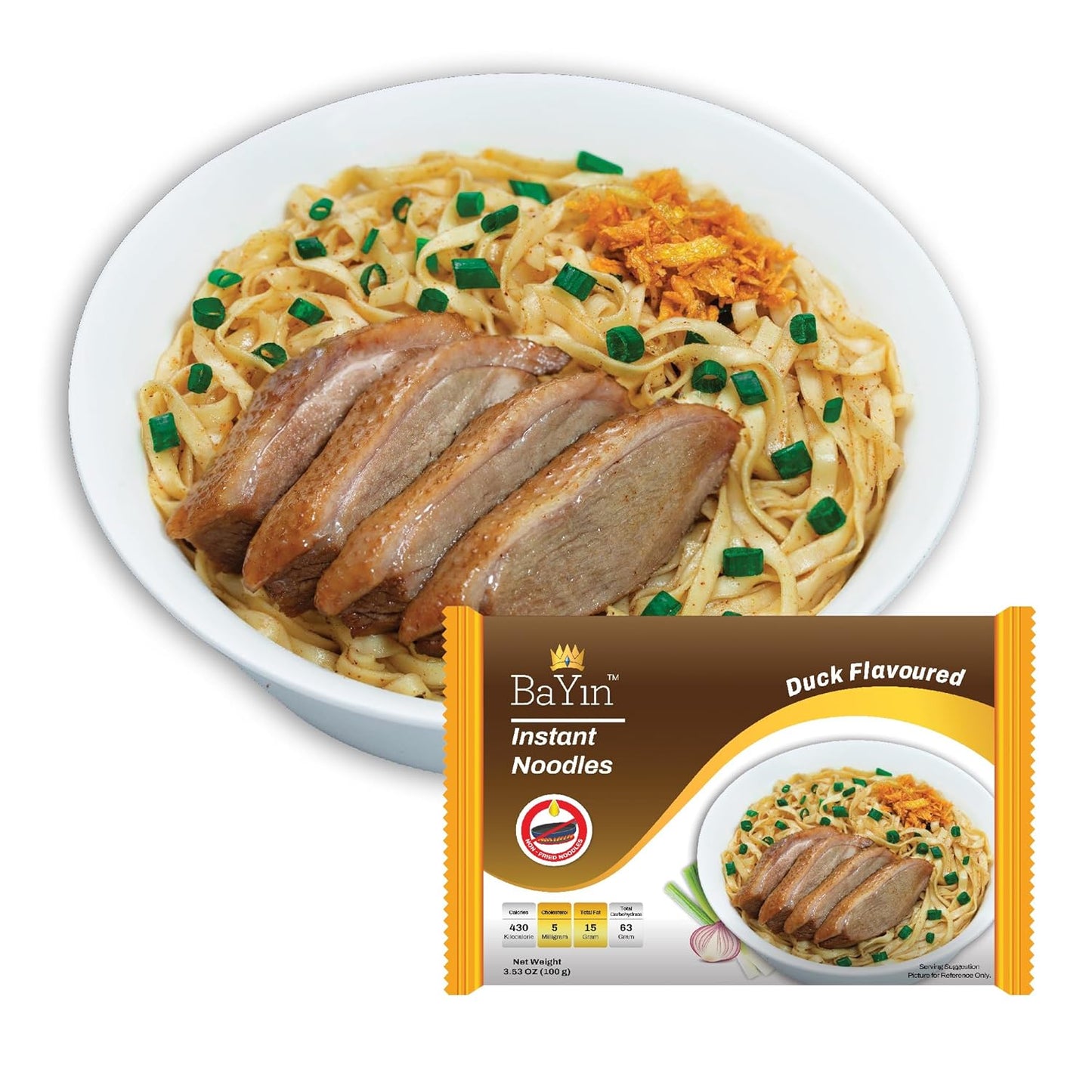 Bayin-Fideos-instantáneos---No-fritos---Secos-3.53oz-(100g)--Paquete-268