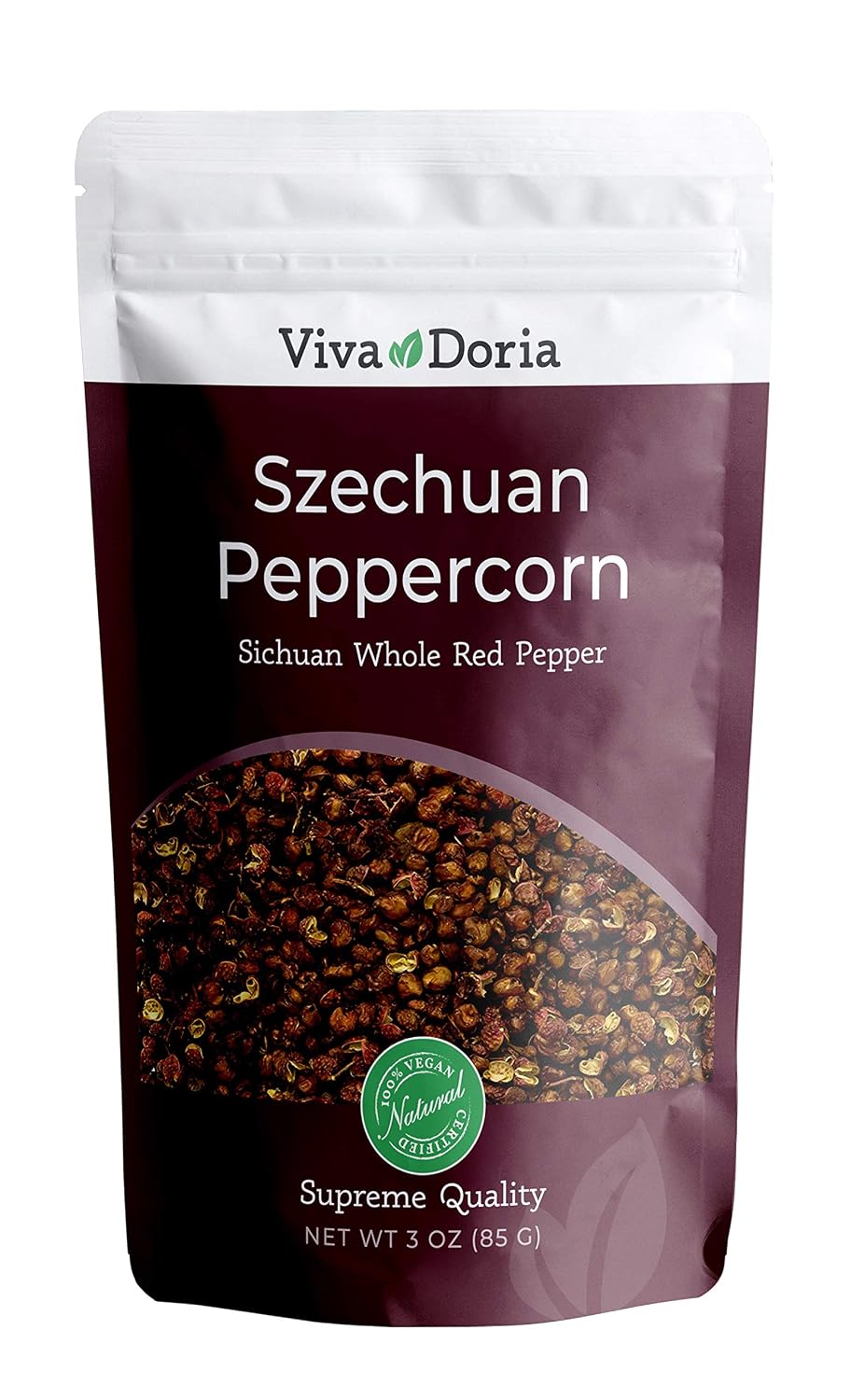 Viva-Doria-Red-Szechuan-Peppercorns,-Whole-Sichuan-Pepper,-Steam-Sterilized,-3-Oz-1062
