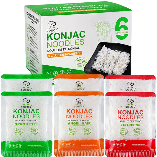 Soeos-Konjac-Noodles,-Shirataki-Noodle,-8.8-oz-(250-g)*6-Low-1089