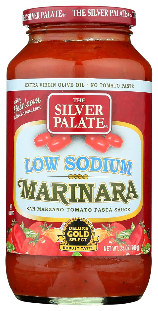 SILVER-PALATE-Low-Sodium-Marinara-Sauce,-25-OZ---------533