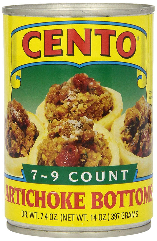 Cento-Fondos-de-alcachofa,-latas-de-14-onzas-(paquete-519