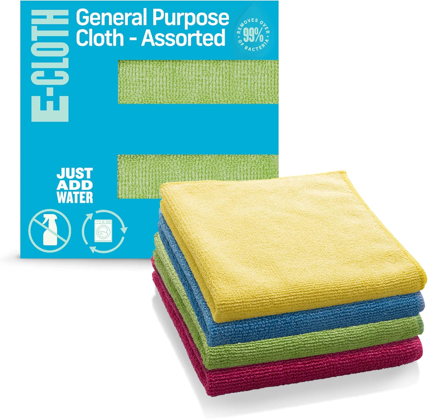E-Cloth-Microfiber-Cloth-4-Pack,-World's-Leading-Premium-Microfiber-Cleaning-Cloth,-2296
