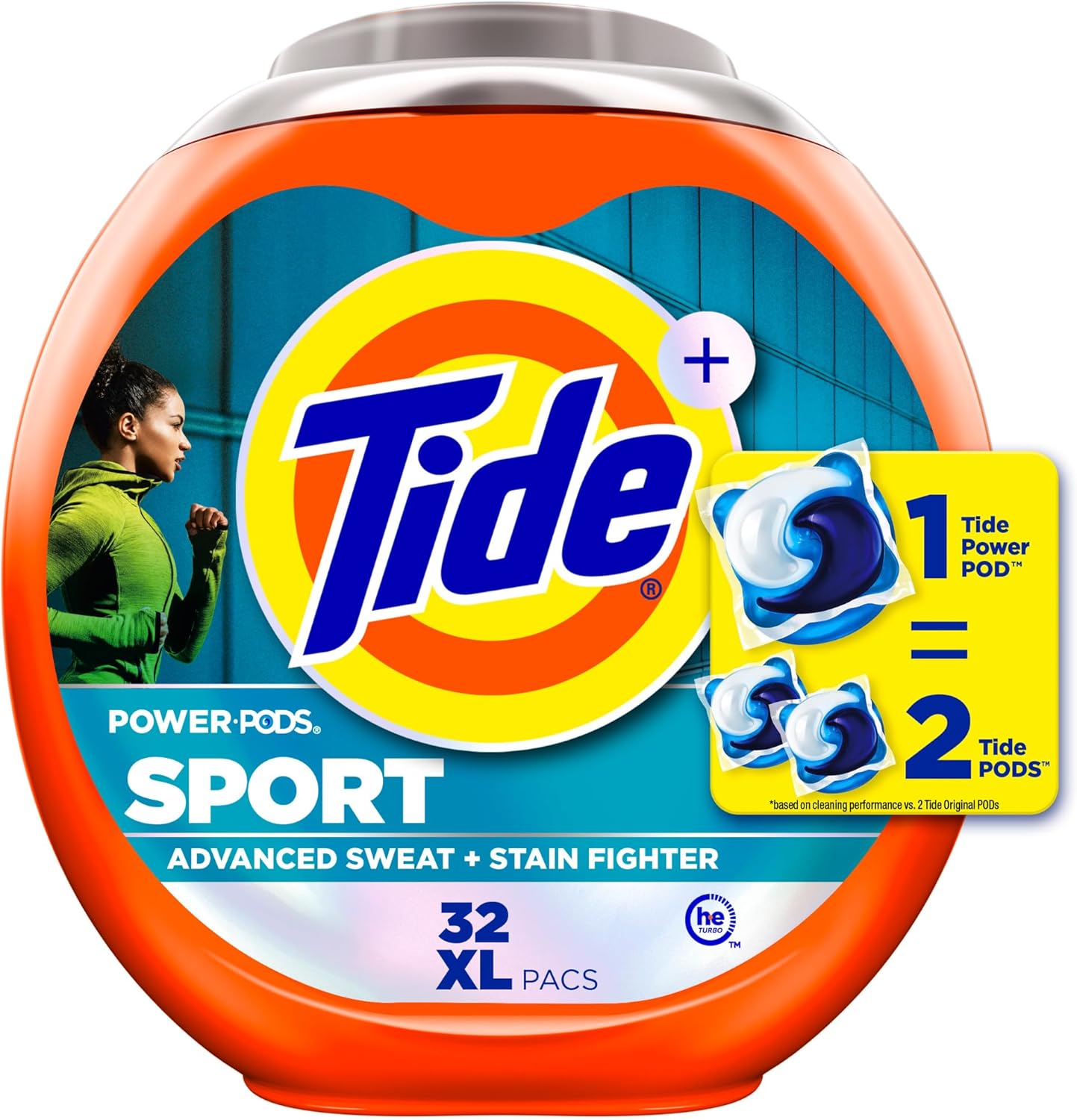 Tide-Power-Pods-Laundry-Detergent-Pacs-with-Febreze-Sport,-32-3598