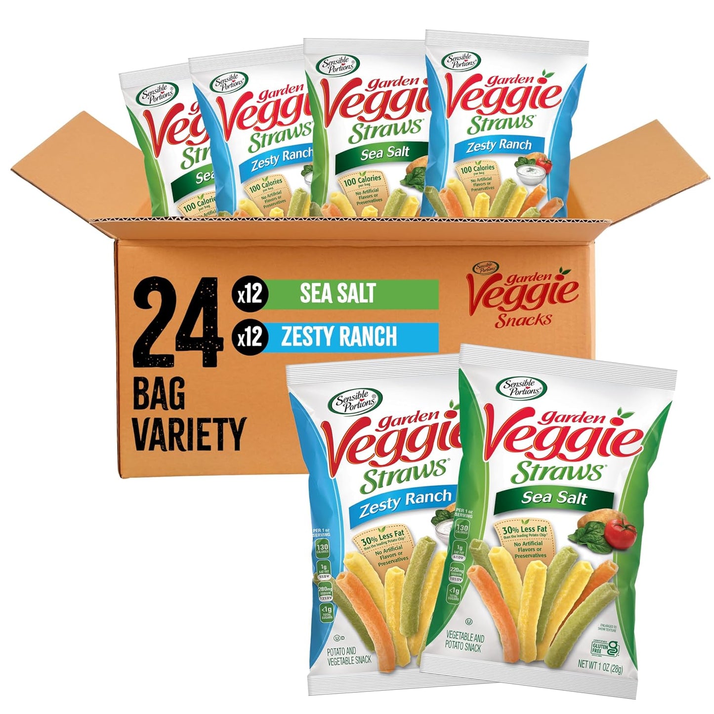 Sensible-Portions-Garden-Veggie-Snacks---Veggie-Straws,-Snack-Size-Variety--Pack,-Sea-Salt-Zesty-1593