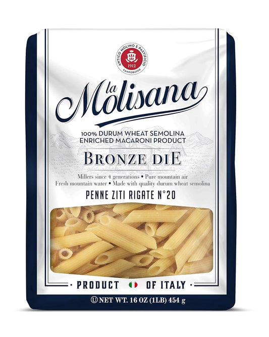 La-Molisana-Pasta,-Penne-Ziti-Rigate,-1-Pound-1005