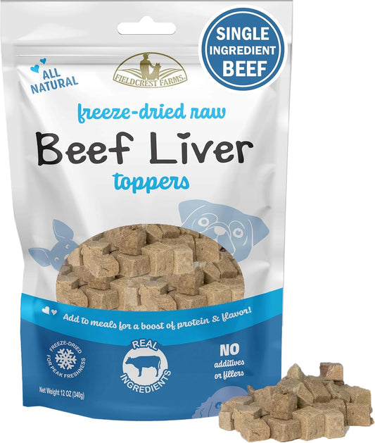 Fieldcrest-Farms-Freeze-Dried-Beef-Liver-Dog-Food-Topper-or-Treat,-1-Single-Ingredient-1508
