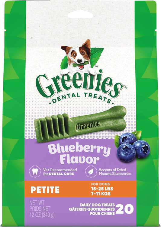 Petite-Natural-Dental-Care-Dog-Treats-Blueberry-Flavor,-4131
