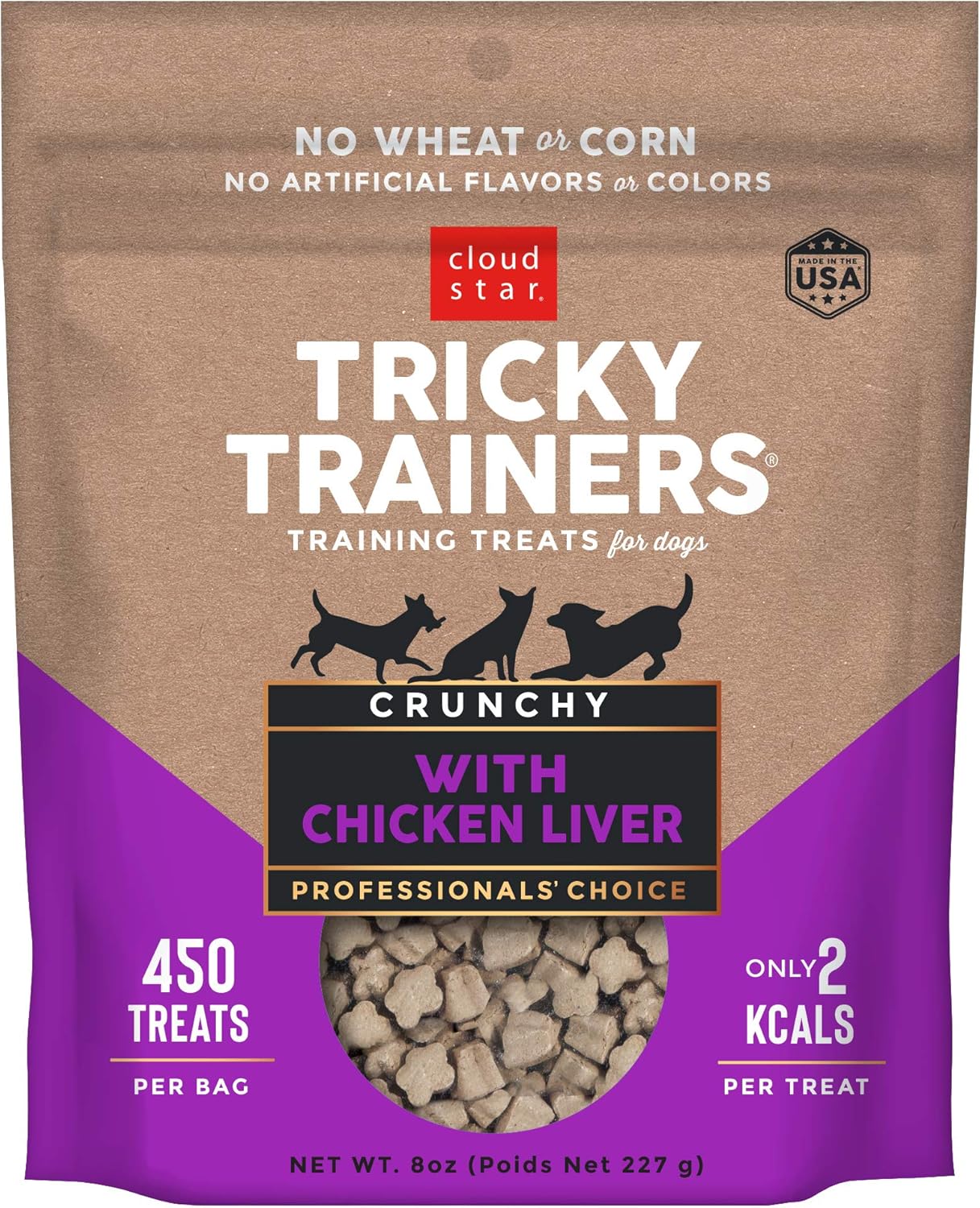 Tricky-Trainers-Crunchy,-Low-Calorie-Training-Dog-Treat,-1400