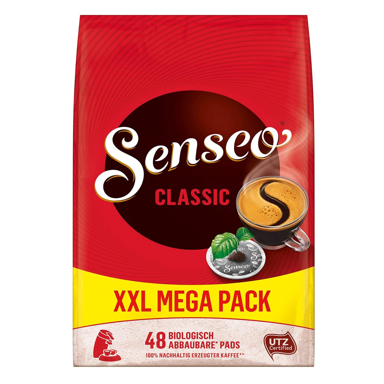 Senseo-Classic-Coffee-Pods-–-48-Count-(1-Pack)-–-Medium-Roast-with-2075