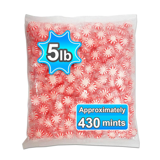 Starlight-Peppermint-(5-Pounds),-Peppermint-Candy-Mints.-Individually-2837