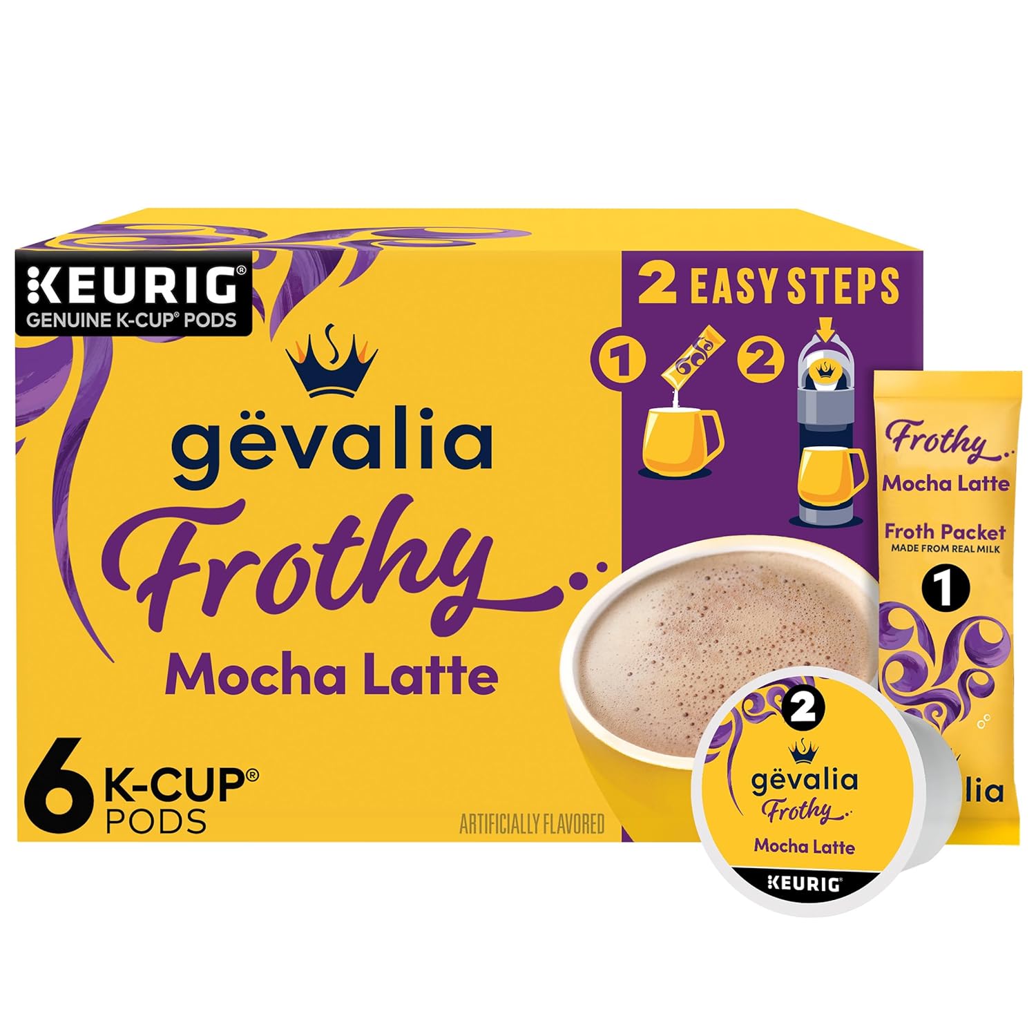 Gevalia-Frothy-2-Step-Artificially-Flavored-Mocha-Latte-Espresso-Style-K-Cup-Coffee-Pods-&-2690