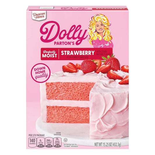 Duncan-Hines-Dolly-Parton's-Strawberry-Flavored-Cake-Mix,-15.25-oz.---------2043