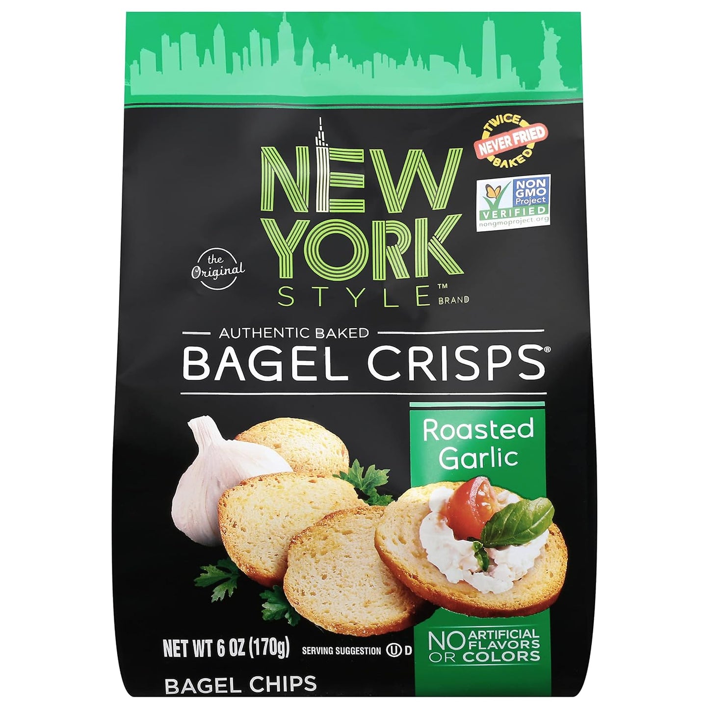 New-York-Style-Bagel-Crisps,-Garlic,-6-Ounce---------1491