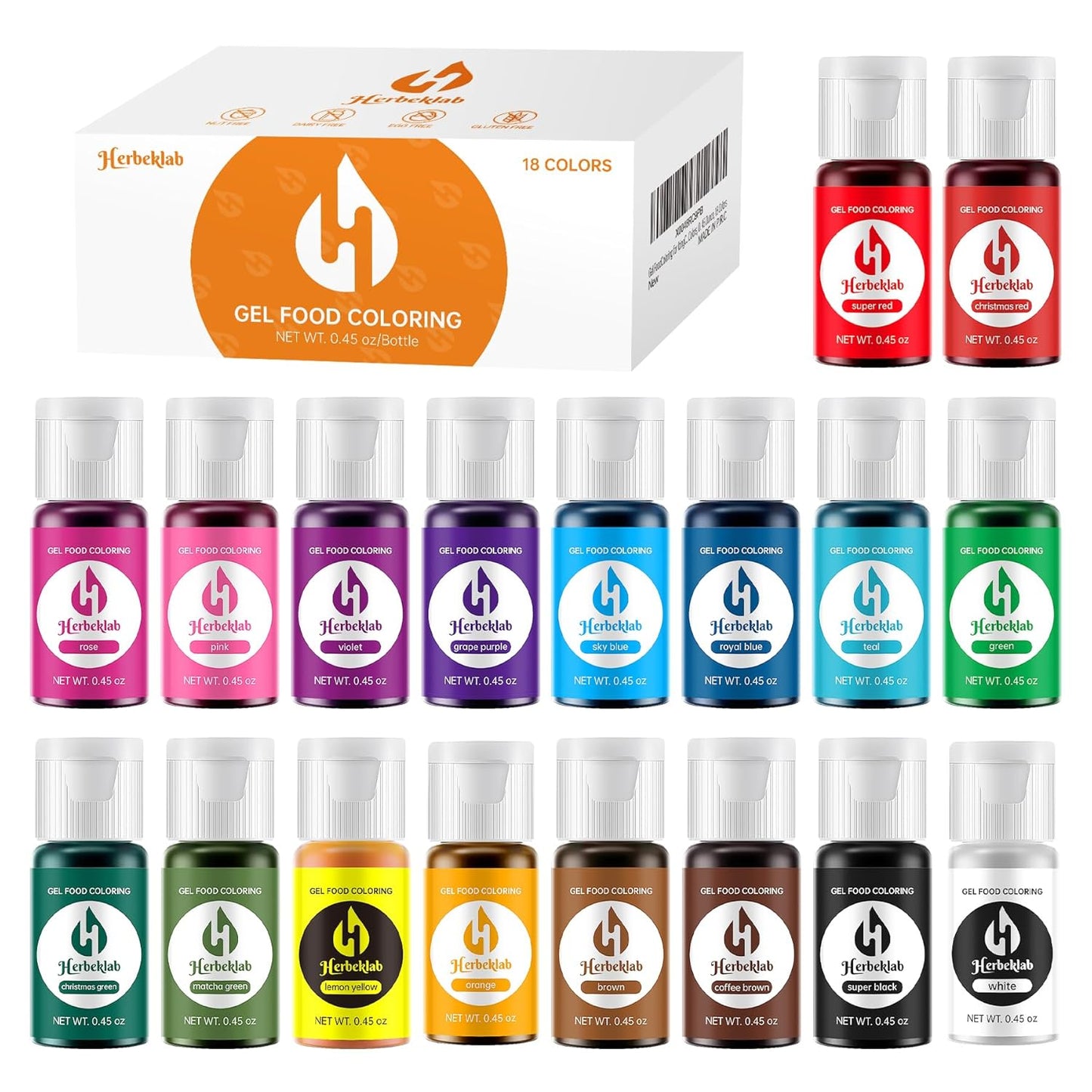 Gel-Food-Coloring-18-Colors-x-0.45-oz-Concentrated-Gel-Based-Food-Vibrant-Colors-2135