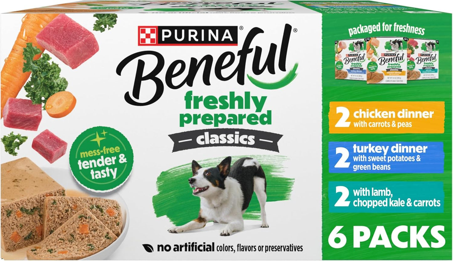 Purina-Beneful-Freshly-Prepared-Classics-Wet-Dog-Food-Variety-Pack-with-Chicken-Dinner,-1372